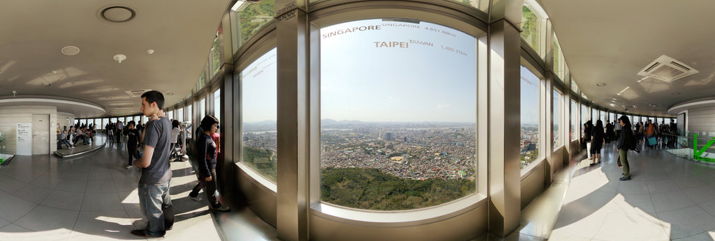 N Seoul Tower Observatory 360 Panorama 360Cities
