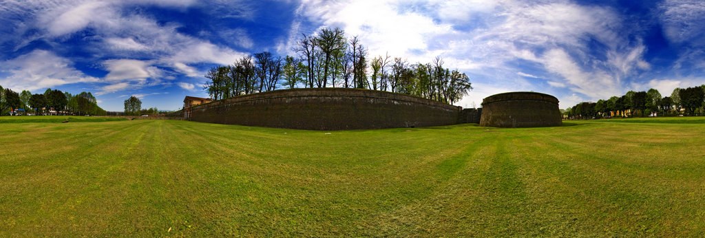 Bastion San Donato Walls Of Lucca 360 Panorama 360Cities